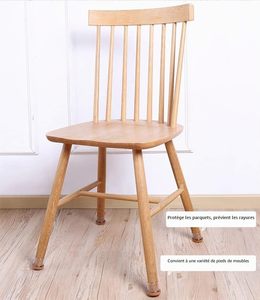 <b>Chair</b> Leg <b>Floor</b> <b>Protectors</b> TPE Material with Wrapped Felt - Product Image 3