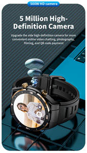 <span class=keywords><strong>S888</strong></span> reloj inteligente tarjeta Sim 4G 1,54 pulgadas pantalla Tft 2G + 32G videollamada 800 Mah posicionamiento Gps reloj inteligente Android reloj inteligente 4G - Product Image 6