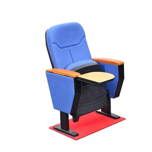 Bằng gỗ kích thước tiêu chuẩn <span class=keywords><strong>Auditorium</strong></span> ghế, giá bán buôn gấp rạp hát tại ghế, chân thép giá rẻ Nhà thờ ghế - Product Image 2