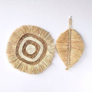 Cesto de Pared Mexicano, Decoración Mural Creativa, Accesorios para Interiores, Cestos Colgantes de Yute Tejido Natural, Nueva <span class=keywords><strong>Temporada</strong></span> - Product Image 5