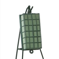 Yiliang Mousse florale fraîche, Cadre de cage mural, Bloc de ponçage pour argile humide, pour la décoration de la Fête des Mères, des événements de remise des diplômes et la résine