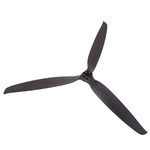 Hélices noires à <span class=keywords><strong>3</strong></span> pales de 13 pouces en fibre de verre et nylon, 2CW 2CCW, pour drone de course FPV, quadricoptère longue portée - Product Image 1