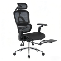 Chaise de bureau ergonomique de luxe à dossier moyen, pivotante, réglable en hauteur, avec coussin en velours pour une longue séance assise confortable