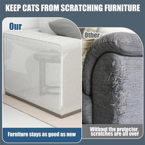 Protezioni Personalizzate per Divani da Gatti, Tiragraffi per Gatti, Adesivo Durevole Anti-graffio per Angoli del Divano - Product Image 6