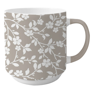 แก้วชาเซรามิกขายส่ง ลายดอกไม้สวยงาม ขายดีจากโรงงาน เหมาะสำหรับเป็นของขวัญทางธุรกิจ - Product Image 3