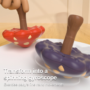 Mili nouveau Design jouets de bain interactifs arroseur en forme de champignon pour les tout-petits accessoires de baignoire en plastique - Product Image 6