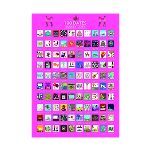 Magnifique cadeau d'anime, <span class=keywords><strong>affiche</strong></span> personnalisée avec impression couleur sur papier fantaisie, papier couché, à <span class=keywords><strong>gratter</strong></span> pour les couples - Product Image 3