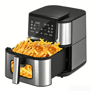 Freidora de Aire Digital sin Aceite AOJA, 1700W, 8.0 Litros, Fácil de Limpiar, Apagado Automático Frontal para el Hogar - Product Image 6