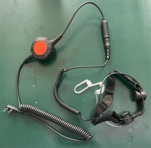 Lính cứu hỏa Mũ bảo hiểm intercom đài phát thanh giao tiếp chữa cháy trạm Tai nghe tai nghe Tai nghe PTT Mic cho Motorola Walkie Talkie - Product Image 5