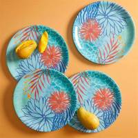 Assiette de poisson de mer personnalisée, vaisselle en mélamine assiette à Dessert ronde, ensembles de vaisselle pour la fête de restaurant