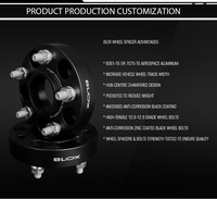 Entretoises de roue OEM ODM 20-40 mm PCD 5x114.3 CB 70.6 mm 5 trous pour Ford Mustang M1/2 ou 14x1.5