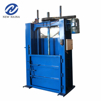 Presse à balles hydraulique verticale haute efficacité 50T pour le compactage de déchets textiles et de vêtements usagés
