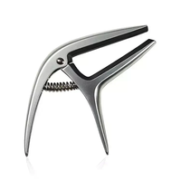 Silver Universal Guitar Capo for 6 String Acoustic Guitar, Electric Guitar, Ukulele,Bass,Banjo