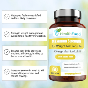 Cápsulas para Adelgazar de Máxima Potencia con Etiqueta Personalizada, Mejoran los Niveles de Energía, Cápsulas Impulsoras del Metabolismo, Suplemento Dietético Adelgazante - Product Image 3