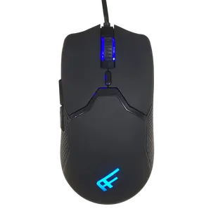 2024 atacado mouse para jogos com encosto alto novo mouse óptico RGB de 6 botões com luz de fundo