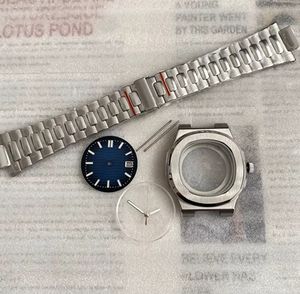 Set Completo Cassa Modificata da 41mm per Movimento Seiko NH35 Vetro Zaffiro Quadrante Luminoso - Product Image 2