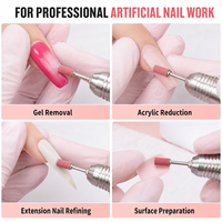 Bandes de ponçage professionnelles pour ponceuse à ongles, pour ongles en acrylique, élimination du vernis gel, manucure, pédicure, usine OEM ODM