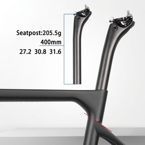 Cuadro de Bicicleta de Carretera de Fibra de Carbono TOSEEK con <span class=keywords><strong>Eje</strong></span> de <span class=keywords><strong>Pedalier</strong></span> BBT47 y Freno de Disco, Bicicleta de Carreras Competitiva de Alta Resistencia - Product Image 5