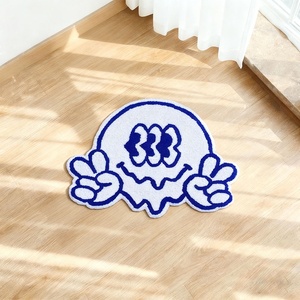 Alfombra Calcifer con Forma de <span class=keywords><strong>Castillo</strong></span> Móvil de Howl, Tapete de Anime con Diseño de Demonio de Fuego - Product Image 3