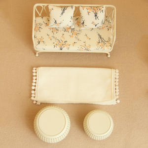 Mini Ironwork and Fabric Sofa Sets for Pretend Play Toys - 12-piece Kid's House <strong>Furniture</strong> by Maileg, the Same Style As the <strong>Etsy</strong> - Product Image 5