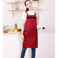 Uniforme de serveur de serveuse, tablier, pour femmes, Logo personnalisé 100% Polyester