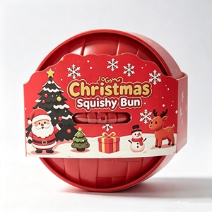 Nouveauté 2026 : Boîte Mystère de Noël Renne Squishy Scintillant – Jouet Anti-Stress à Presser pour Enfants – Cadeau Idéal pour Fêtes de Noël - Product Image 5