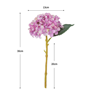 Fleurs artificielles en vrac soie hortensia Arrangements bouquets de mariage décorations fausse flore <span class=keywords><strong>Festival</strong></span> Bar bricolage - Product Image 2