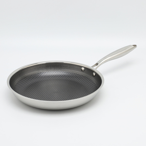 Modern 304 Food Grade Stainless Steel Cookware Set Triply Non-Stick Honeycomb Ceramic Skillets <strong>Frying</strong> <strong>Pan</strong> - Product Image 3