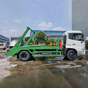 Camión de Basura Dongfeng 4x2 de China con Brazo Oscilante Manual de 12 Metros Cúbicos - Product Image 6