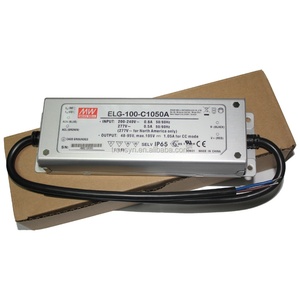 Alimentation électrique pour éclairage LED à courant constant 100W 1050mA homologuée Meanwell ELG-100-C1050A pour usage industriel - Product Image 2