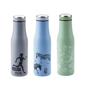 Bouteille <span class=keywords><strong>isotherme</strong></span> à Double paroi 500 ml en acier inoxydable, contenant isolé sous vide, <span class=keywords><strong>thermos</strong></span>, de qualité alimentaire, Cola - Product Image 1