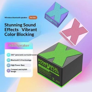 Offre Spéciale : Enceinte sans fil X1 5.0, mini, portable, pour la maison et l'extérieur, avec son surround 360°, idéale comme cadeau - Product Image 2
