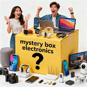 Caja Misteriosa <span class=keywords><strong>Shein</strong></span>, Caja Misteriosa Premium con Envío en 2 Días, la Mayoría <span class=keywords><strong>de</strong></span> los Productos Promocionales, 100% Original para Electrónica, <span class=keywords><strong>Reloj</strong></span> Inteligente - Product Image 1