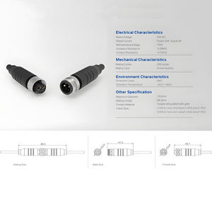 Conector de Batería para Bicicleta Eléctrica Higo L513 Personalizado, Arnés de Cableado de PVC Impermeable, <span class=keywords><strong>Cable</strong></span> de Extensión Macho-Hembra para Motocicleta - Product Image 5