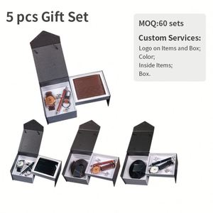2025 Novelty Gifts Box Set Luxury Christmas <b>Wallet</b> and Belt Man Idea Gift Set for Men - Product Image 4