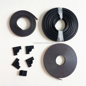 Moustiquaire magnétique DIY remplaçable avec bandes de cadre en PVC - Product Image 1