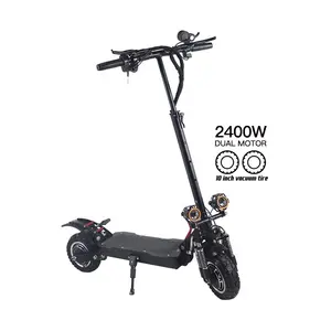 USA Warehouse Stock Long Range Strong Power Speed Cruise Two Wheels Foldable Electric Adult Scooters For Off Road Using