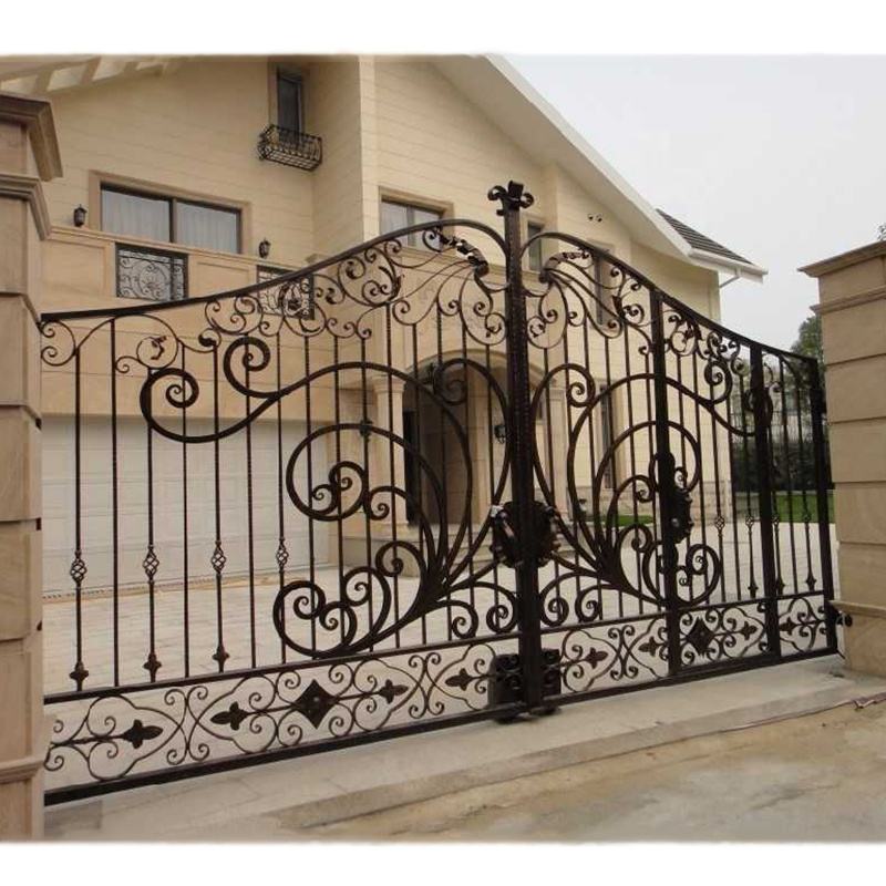 Modern House Wrought Iron Main Gates Designs - Simple & Stylish
