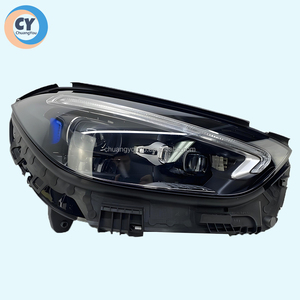 สำหรับ <span class=keywords><strong>Mercedes</strong></span>-Benz C-Class AMG เลนส์ไฟหน้าแท้ ไฟหน้าดิจิตอลอัจฉริยะ ปี <span class=keywords><strong>2022</strong></span>-2025 C43 C63 W206 ไฟทรงเรขาคณิต ใหม่ - Product Image 1
