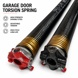 Garage <b>Door</b> Torsion <b>Spring</b> Residential Adjustable High Cycle Durable Garage <b>Door</b> <b>Springs</b> Cones Replacement Kit - Product Image 1