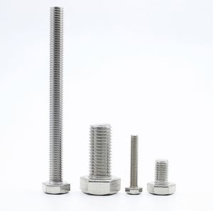 Tornillos y Tuercas Hexagonales de Acero Inoxidable de Alta Resistencia M2 M3 M4 M5 M6 M8 M10 con Rosca Completa - Product Image 1