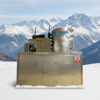 Nouvelle technologie Haiyue 1-10 tonnes – Machine à glace en flocons industrielle pour la production de glace en flocons pour la pêche et les boissons