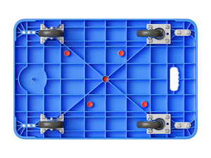 최고의 SellingMBC-016 낮은 운송 카트 200kg 산업용 푸시 카트 워크샵 도구 트롤리 로고가있는 접이식 푸시 레일 트롤리 - Product Image 3