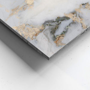 Buon prezzo casa cinese 600x1200mm 60x120 bianco Calacatta oro lastra <span class=keywords><strong>di</strong></span> <span class=keywords><strong>marmo</strong></span> lucido lucido vetrificato piastrelle per pavimento della casa - Product Image 2