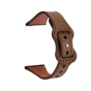 Correa de Cuero Genuino Upro Slim con Hebilla de Presión, Molde Privado para Reloj Serie 7/8 de 45 mm, Correa de Moda para Mujer - Product Image 3