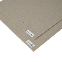 Recyclable Cardboard Sheets Thick Grey Board for Packaging Single Side Offset Printing