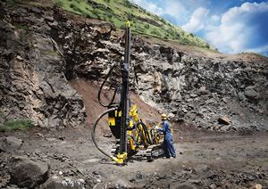 블러블리 에어ROC T25 15M 깊이 64-102mm 직경 탑 해머 드릴링 장비 경암 시추 장비 - Product Image 2