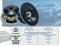 Premium Quality 8 Inch Midrange Speaker 4 Ohm 8Ohm Ultra Efficient Neodymium Midrange Bullet Loudspeaker car speaker