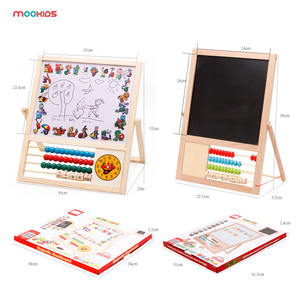 Hete Verkoop Multifunctionele <span class=keywords><strong>2</strong></span>-zijdige Tekentafel Educatief Speelgoed Voor Kinderen Van 5-7 Jaar, Bedoeld Voor Verbetering Van De Intelligentie - Product Image 2