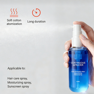 Pulvérisateur à brume <span class=keywords><strong>ultra</strong></span>-fine de 100 ml en plastique PET transparent pour parfum, tonique, soins de la peau, eau continue, pour les soins des <span class=keywords><strong>cheveux</strong></span> et du corps - Product Image 6